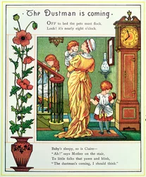Le ramoneur arrive (illustration de comptine)